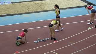 400m Mujeres Finales A, B y C - Reunión Pista Cubierta Gallur 2021