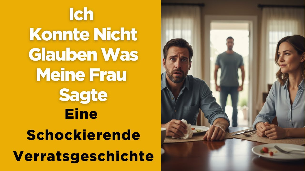Ich konnte nicht glauben/ was meine Frau sagte – Eine schockierende Verratsgeschichte