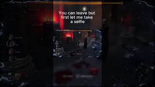 Sometimes the Killer will let you go in exchange for a selfie #dbd #deadbydaylight #twitch