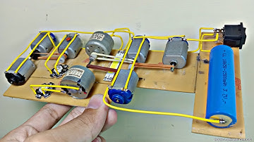 PROTOTYPE CIRCUIT OF ELECTRONICS PROJECT OF HOME-ASSEMBLED GENERATOR MACHINE USING DVD DYNAMO
