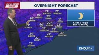 Weather Impact Alert update: Another overnight hard freeze