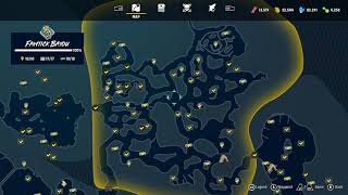 All Collectible, Landmark, and Nutrient Cache Locations in Maneater (Map Only)