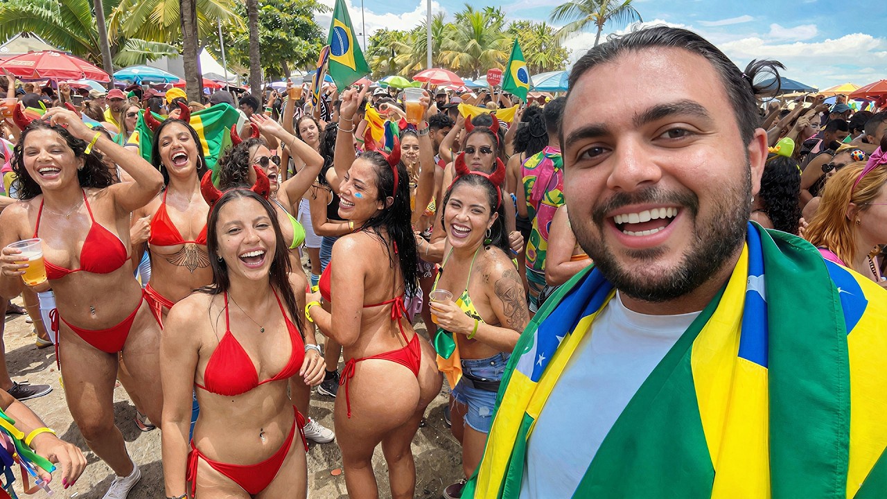 Внутри самой демонической вечеринки Бразилии