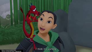 Kingdom Hearts II Final Mix (PS4) Cutscene #96 - Sora and Friends reunite with Mushu