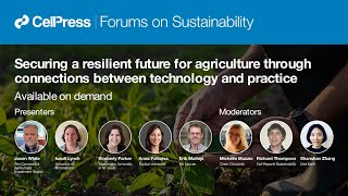 Securing a resilient future for agriculture through connections between technology and practice
