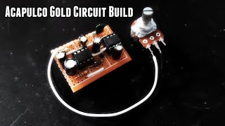 DIY Guitar Pedal Building - Acapulco Gold Circuit Pedal Build With Gain Mod