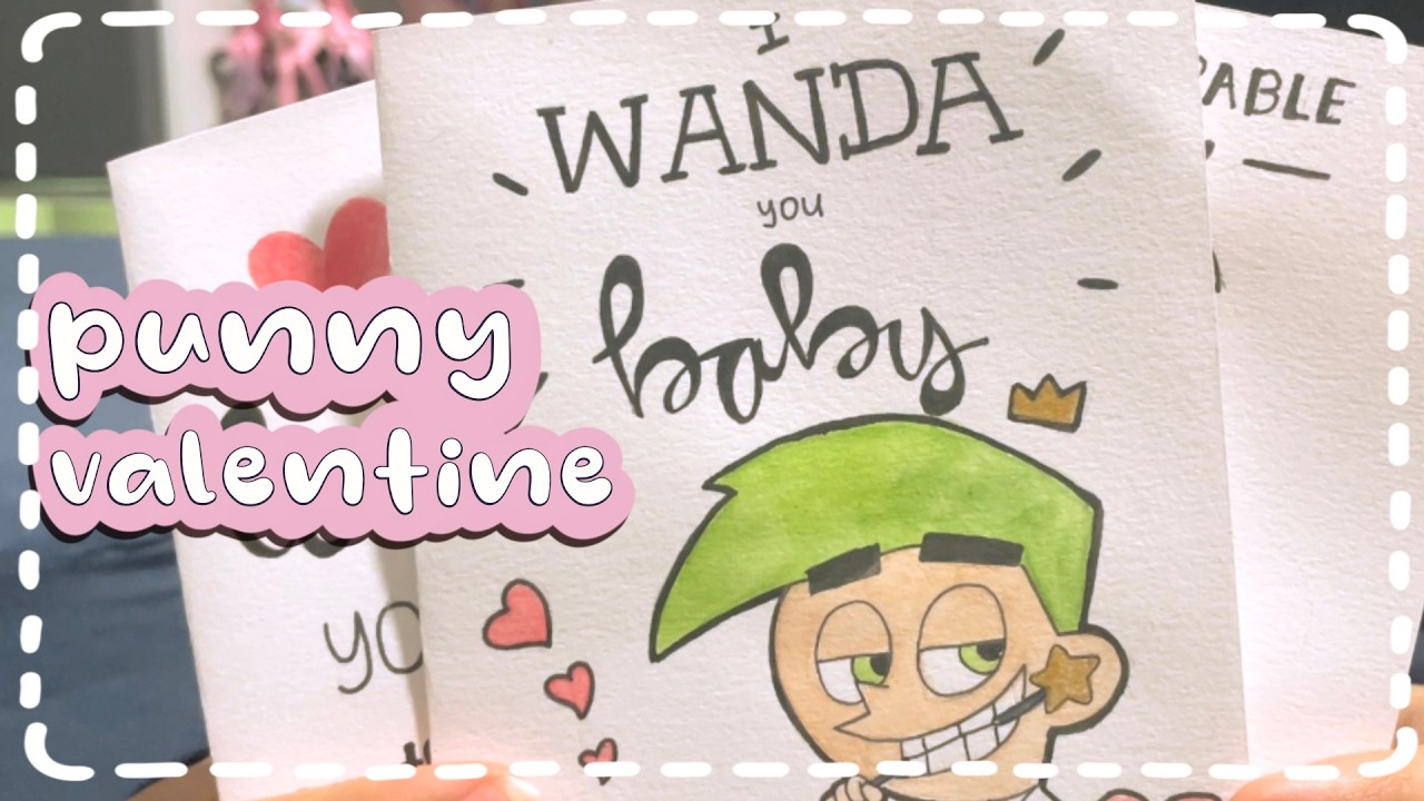 Drawing Punny Valentine Cards