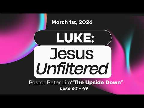 2026.03.01 - Sunday Service - Pastor Peter Lim
