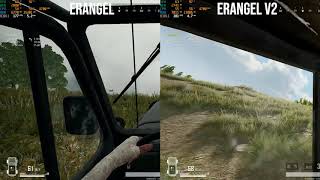 Quick FPS Comparison Erangel vs Erangel v2