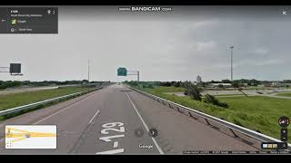 Interstate 129 westbound