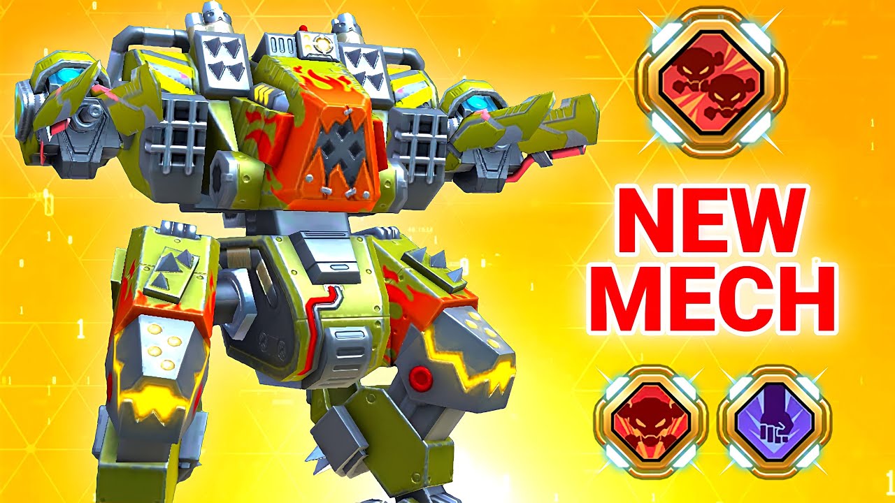 New Mech Gatecrasher with Arc Torrent 12 - Mech Arena - YouTube