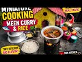 Miniature Kerala Fish Curry & Rice Cooking 🍛🐟 | Tiny Village Kitchen