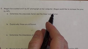 Math 20 2 Converting Between Linear, Area and Volume Scale Factors   Lesson