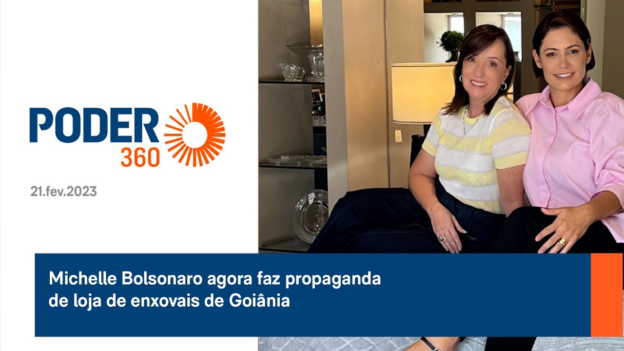 Michelle Bolsonaro agora faz propaganda de loja de enxovais de Goiânia