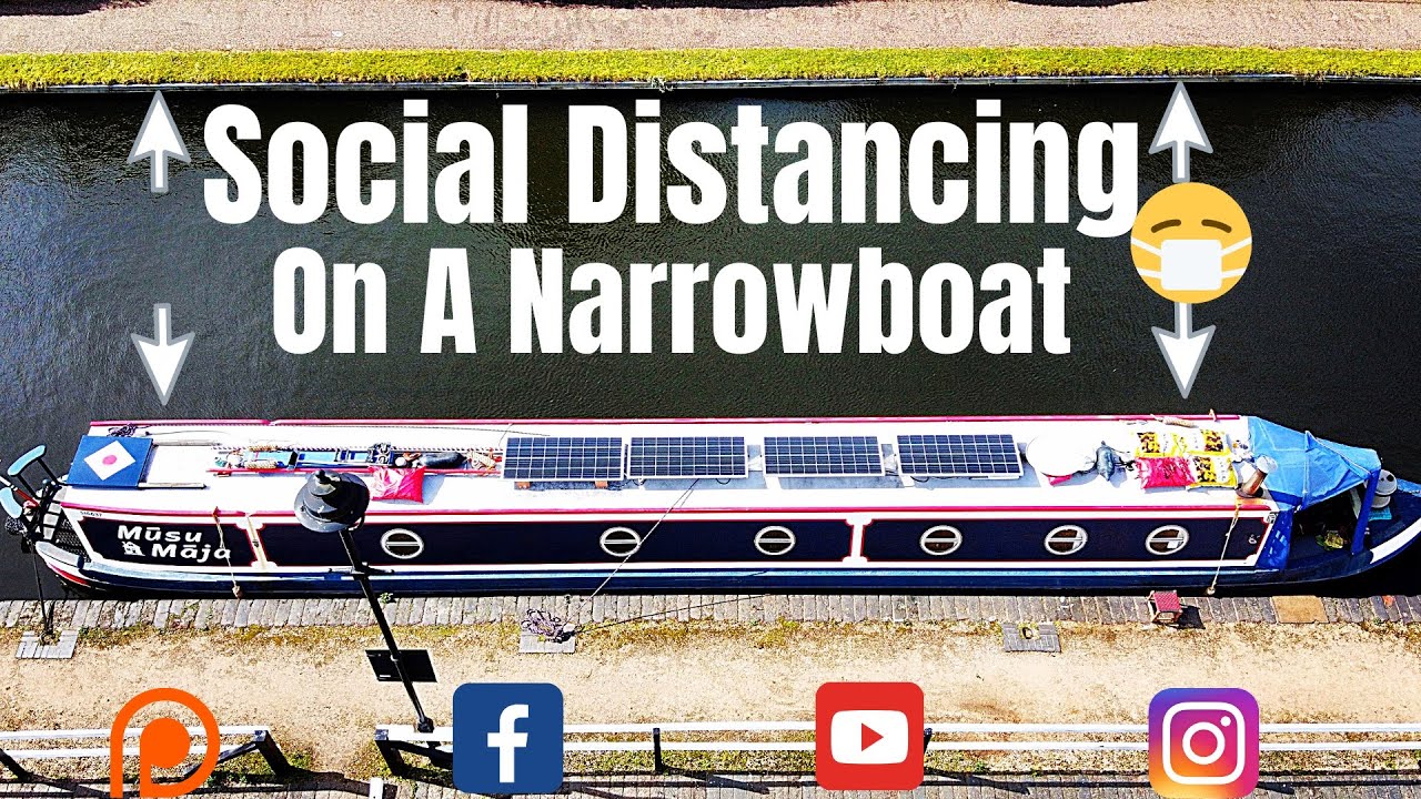 Canal Narrowboat Living as Lockdown Continues, as a 
