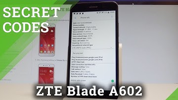 ZTE Blade A602 CODES / Secret Menu / Hidden Mode / Tricks |HardReset.Info