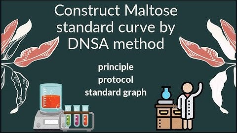 Practical : maltose standard curve by DNSA method