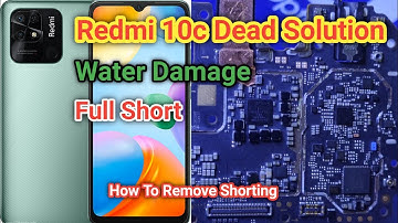 Redmi 10c Dead Solution | Redmi 10c Water Damage Full Short Solution | How To Recover Dead Phone 💯%