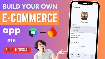 16 Profile Page Design | Ecom app | Jetpack Compose 🔥 | Android Studio Tutorial | 2025