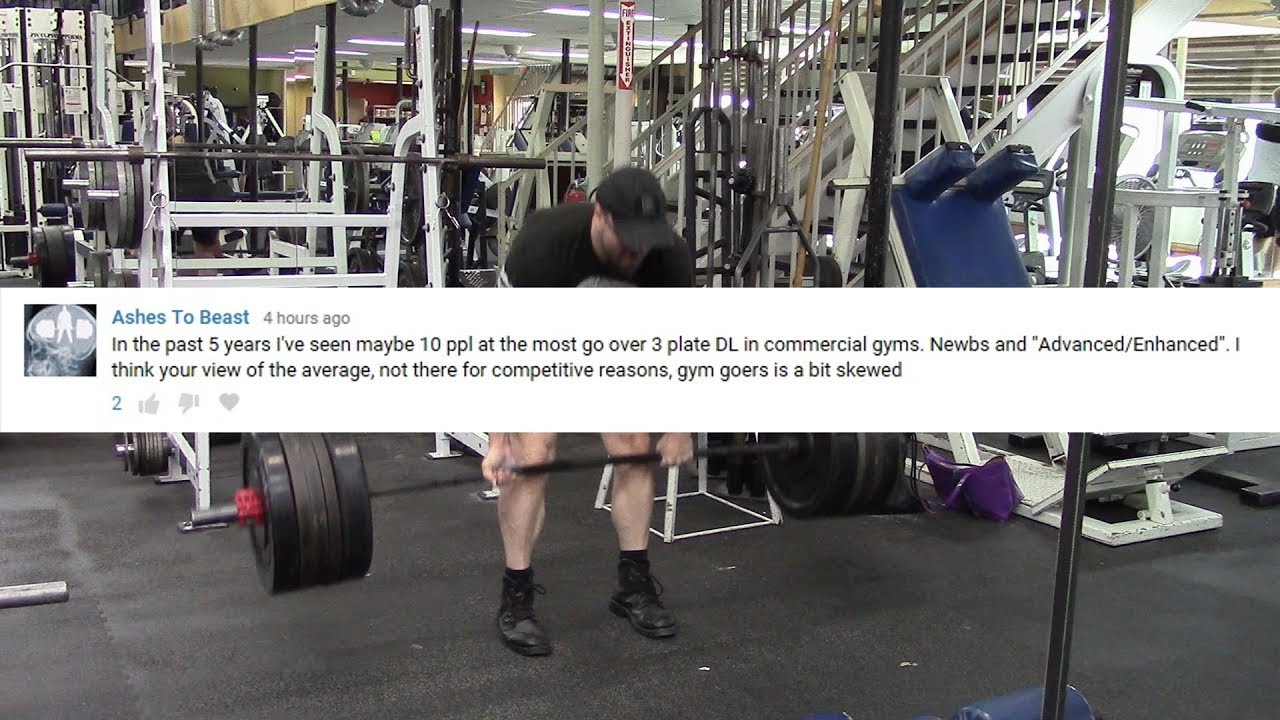 But Jason 4 Plate Deadlifts Are Rare In Commercial Gyms & Not Average