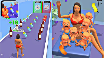 Pregnant Runner All Levels Mobile Gameplay Walkthrough Android IOs Alltrailer Relaxing Video EPIC