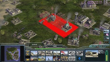 Generals Contra 007 (двое против одного) США (Супер Оружие) против Китай  (Огонь) и ГЛА (Полевой )