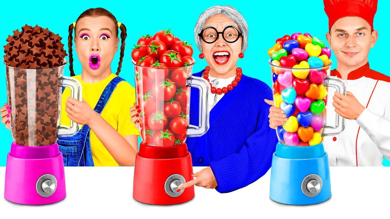 Кулинарный Челлендж: Я против Бабушки | Секреты и Гаджеты для Кухни от GoFun Challenge