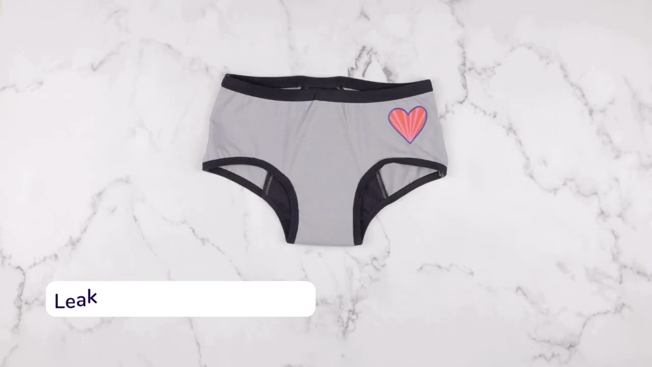 The best period panty for tweens from Plan B