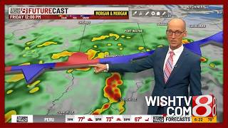 6 p.m. June 25, 2026, weather forecast with Keith Gibson