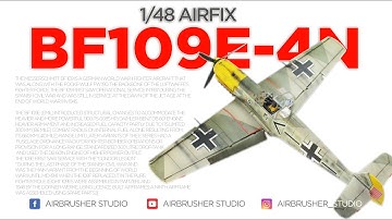 MESSERSCHMITT BF109E-4/E-1 - 1/48 AIRFIX SCALE MODEL