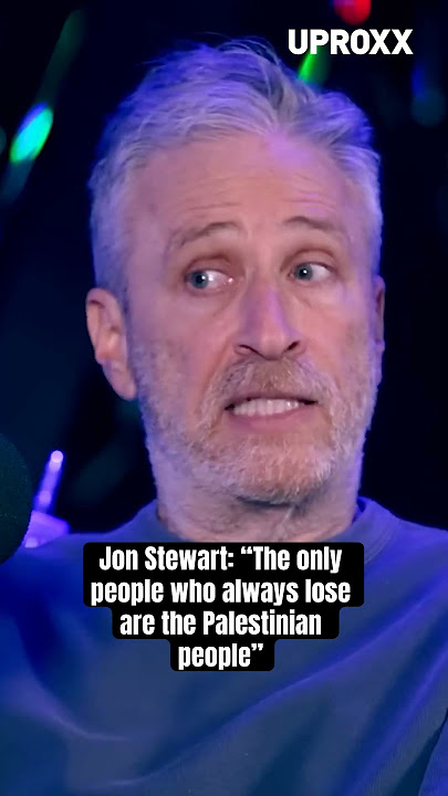 #JonStewart shares that Palestinians suffer because their humanity is not in anyone else’s interests
