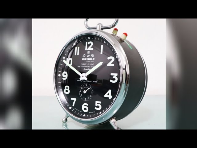 WEHRLE ウエラ　THREE-IN-ONE 目覚まし時計 WEHRLE ウエラ THREE-IN-ONE 目覚まし時計 WEHRLE ウエラ THREE-IN-ONE