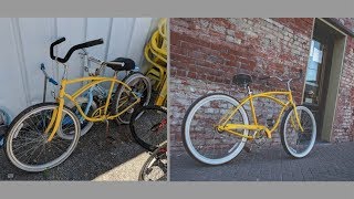 $26 Thrift Shop Find, Vintage Schwinn Cruiser Restoration