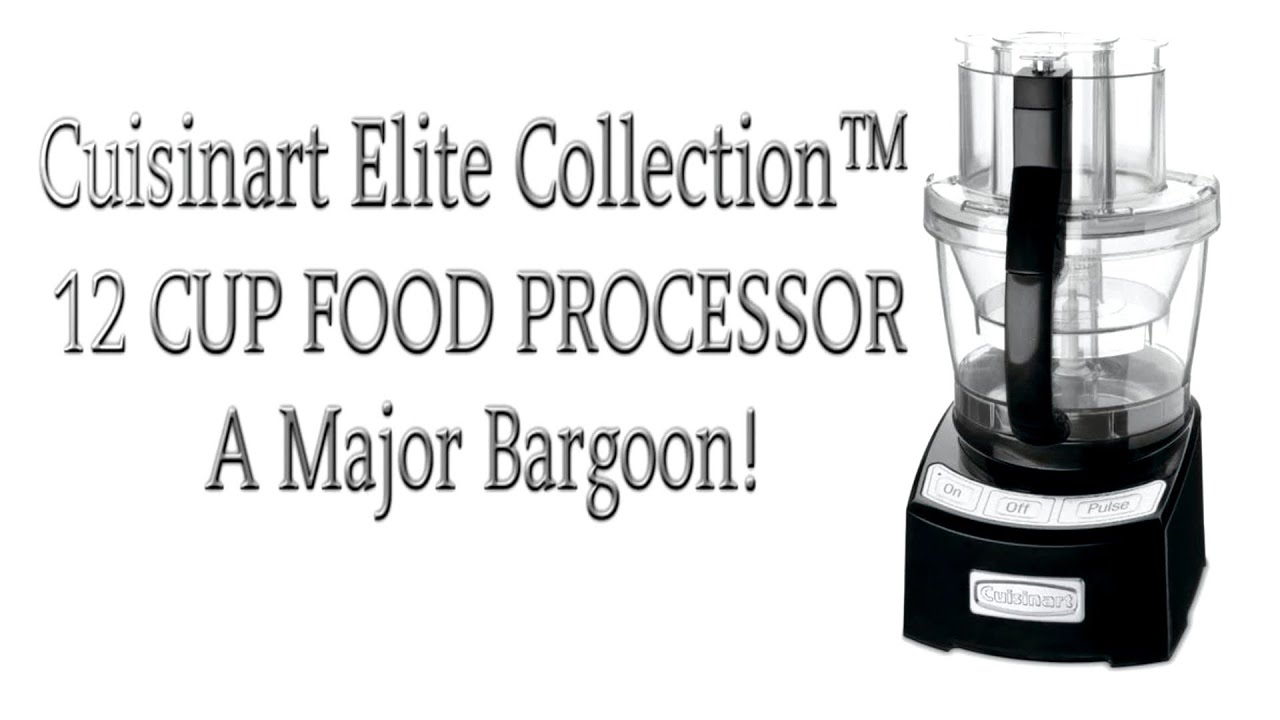 Cuisinart Elite Collection 2.0 12-Cup Food Processor - Die Cast