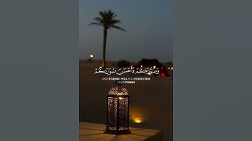 سورة غافر {الآية 64} بصوت الشيخ سعد الغامدي ❤️💖