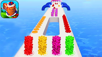 Pancake Run - All Levels Gameplay Walkthrough IOS,Android Part 15 (Level 51-53)