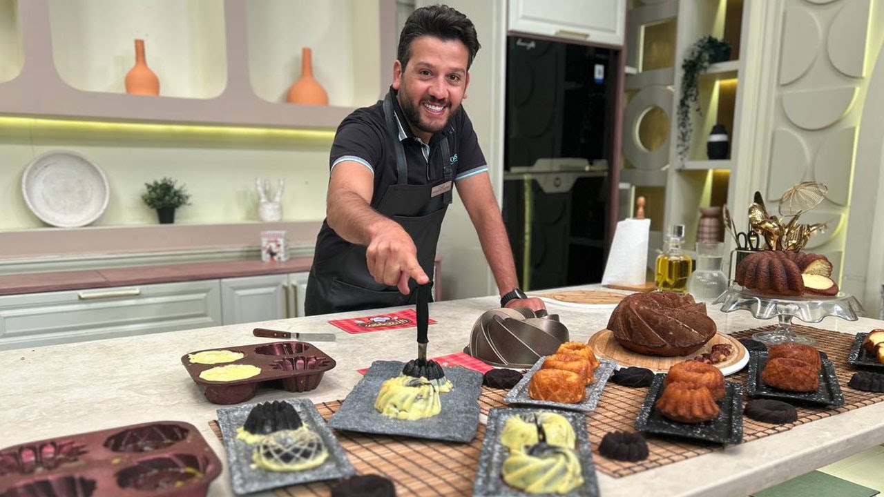 المطعم مع الشيف محمد حامد | كيك الزبادي - كيك التمر - قدرة قادر