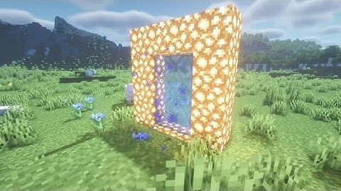 cổng thiên đường trong minecraft pe không mod