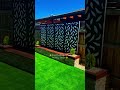 Top 5 ideas to transform backyard #Landscaping #backyardtransformation #diy#featurewall