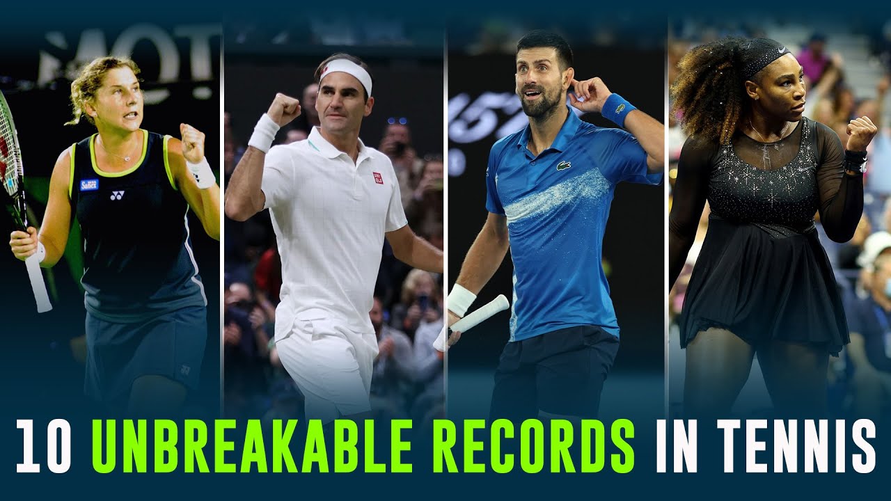 TOP 10 UNBREAKABLE RECORDS IN TENNIS!! (in no particular order)