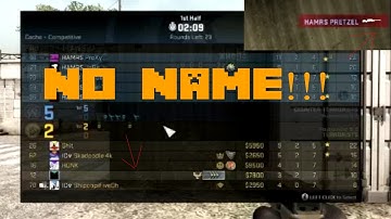 How to have NO NAME on Steam 2021