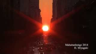 Manhattanhenge Sunrise 2014 Time-Lapse Version