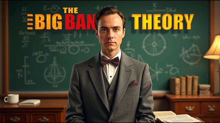 The Big Bang Theory - 1950´s Super Panavision 70 Style