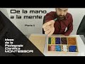 Los 3 pilares y Materiales del método Montessori - De la Mano a la Mente (Parte II)