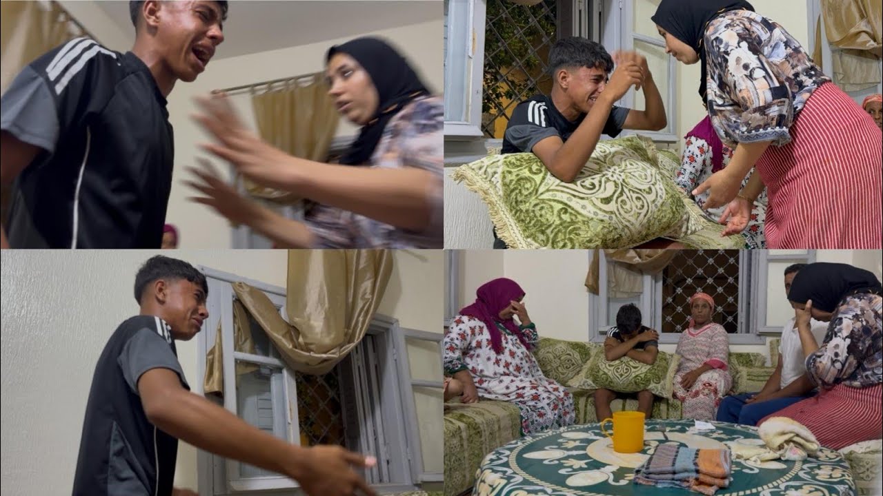 مقلب خطير😱سي محمد بكانا كاملين🥹شحال جاب في ناتيجة📃مسكين شبع بكا😭بغا يخرج الزنقة بليل🌃