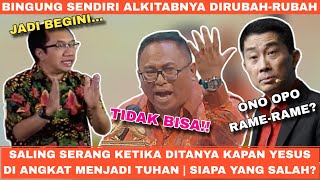 Gimana nasib jemaatnya Polemik 3 PDT beradu argumen tentang polemik, kapan yesus di angkat jd tuhan