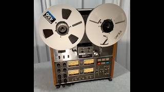The Teac 3340 open reel tape recorder rev 1