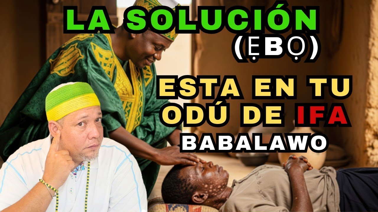 BABALAWO la solución de tu PROBLEMA  está en tu ODÚ de ifa te EXPLICÓ 