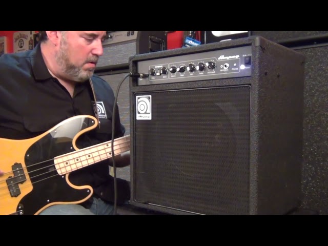 Ampeg BA-110 機能紹介 | Ampeg - YouTube