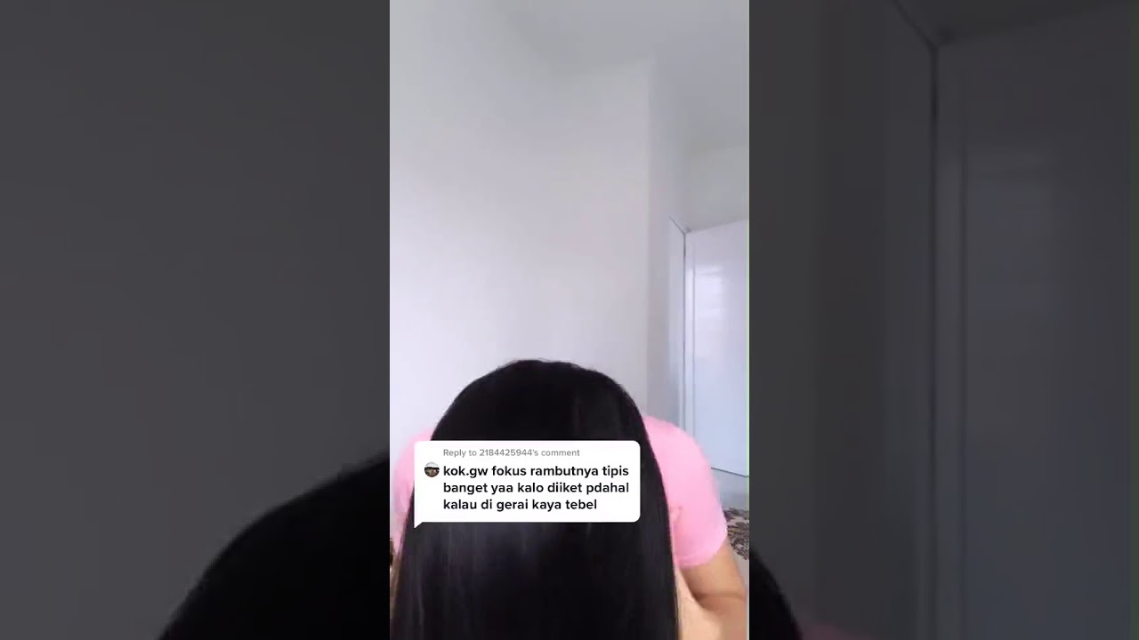 Cara ikat  rambut  yang cantik YouTube 
